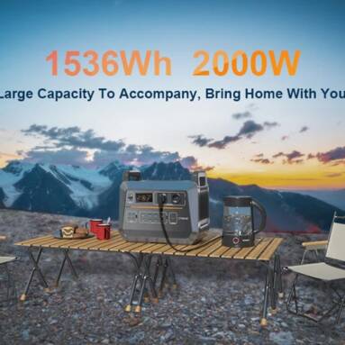 €747 with coupon for CTECHi ST2000 2000W Portable Power Station from EU warehouse GEEKBUYING