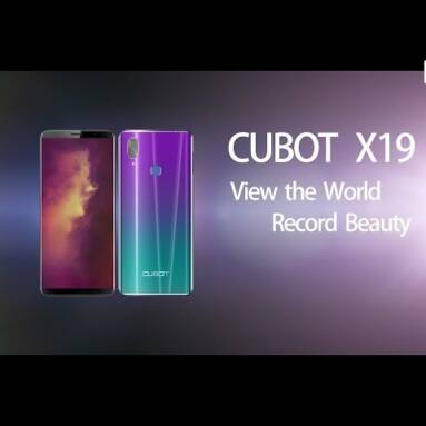 €82 with coupon for CUBOT X19 4G Phablet – BLACK from GEARBEST