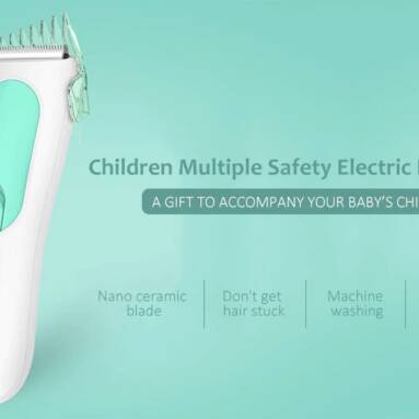 $30 with coupon for HR – 308G / HR – 308R Children Safety Electric Hair Clipper from Xiaomi youpin from GEARBEST