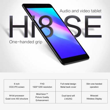 €66 with coupon for CHUWI Hi8 SE 32GB MediaTek MT8735 Quad Core 8 Inch Android 8.1 Tablet PC from EU CZ warehouse BANGGOOD