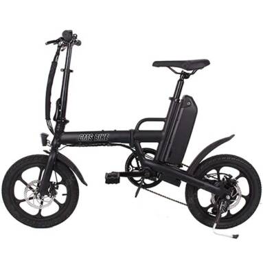 $599 with coupon for CityMantiS F16 Plus Smart Folding Electric Bicycle – Black EU Plug from GearBest