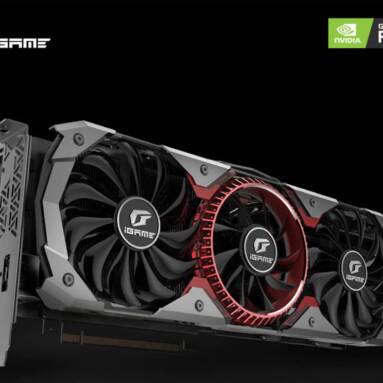 €1219 with coupon for Colorful iGame GeForce RTX 2080 Ti Advanced OC Gaming Graphics Card – CARBON GRAY from GearBest