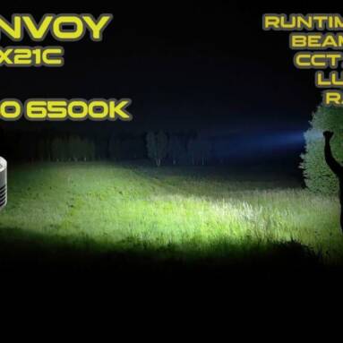 €83 with coupon for Convoy 3X21C SST40 15000LM Strong 21700 Flashlight 6500K from BANGGOOD