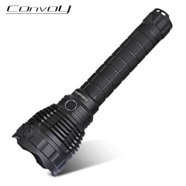 $49 with coupon for Convoy L6 LED Camping Flashlight Black from BANGGOOD