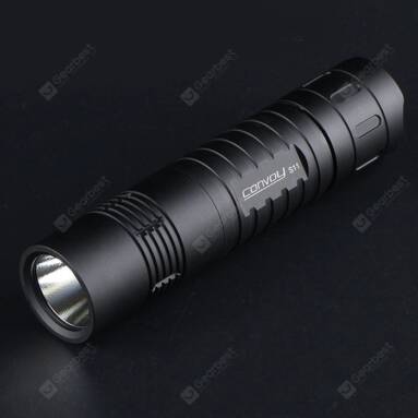 $22 with coupon for Convoy S11 18W LED Flashlight – Black Natural White 4500K from GEARBEST