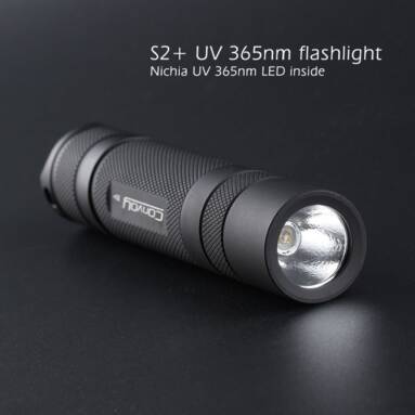 $28 with coupon for Convoy S2 365nm LED UV Flashlight from Gearbest