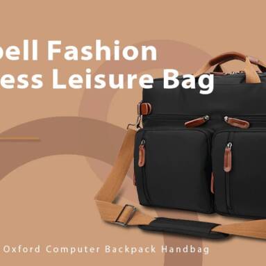 $35 with coupon for Coolbell 5005 Oxford Computer Bag Business Backpack – BLACK 15INCH from GearBest