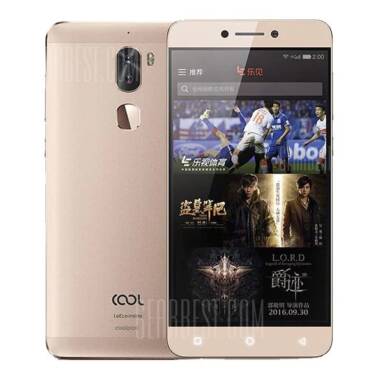 $129 with coupon for Coolpad Cool 1 ( C103 ) 4G Phablet Global Version  –  GOLDEN from GearBest
