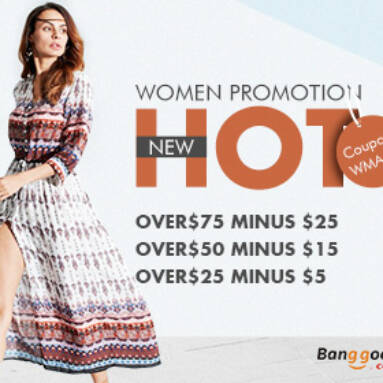 Women Clothing Promotion: Regular Size & Plus Size from BANGGOOD TECHNOLOGY CO., LIMITED