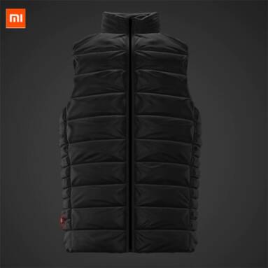 €52 with coupon for Cotton Smith Intelligent Heating Down Vest From Xiaomi Youpin from BANGGOOD