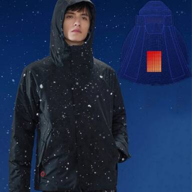 €35 with coupon for Cotton Smith Y-Warm Intelligent Heating Jacket Waterproof Breathable Warm Winter Men’s Heating Jacket from BANGGOOD