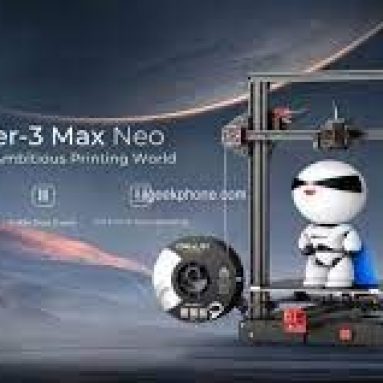 €325 with coupon for Creality 3D Ender-3 Max Neo Desktop 3D Printer from EU GER warehouse TOMTOP