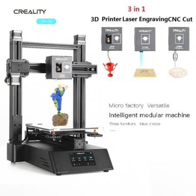 €448 with coupon for Creality 3D® CP-01 3-in-1 DIY 3D Printer EU CZ ES WAREHOUSE from BANGGOOD