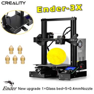 €127 with coupon for Creality 3D® Customized Version Ender-3X / Ender-3Xs 3D Printer from EU ES CZ warehouse BANGGOOD