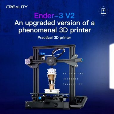 €231 with coupon for Creality 3D Ender-3 V2 3D Printer Kit from GERMANY warehouse TOMTOP
