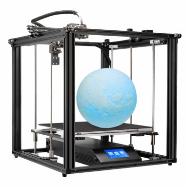 €440 with coupon for Creality 3D® Ender-5 Plus 3D Printer Kit 350*350*400mm Large Print Size Support Auto Bed Leveling/Resume Print/Filament Run-out Detection/Dual Z-Axis/4.3inch Display from EU CZ ES WAREHOUSE BANGGOOD