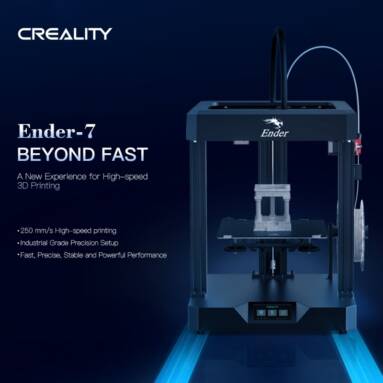 €399 with coupon for Creality 3D® Ender-7 Core-XY Structure 3D Printer 250x250x300mm Print Size 250mm/s High-speed/Industrial Grade Precision Set Up/Linear Rail from EU CZ PL warehouse BANGGOOD