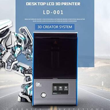 €114 with coupon for Creality 3D® LD-001 Desktop LCD Light-curing 3D Printer from EU CZ warehouse BANGGOOD