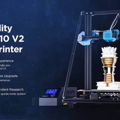 €299 with coupon for Creality 3D CR-10 V2 High Precision 3D Printer DIY Kit EU GERMANY WAREHOUSE from TOMTOP