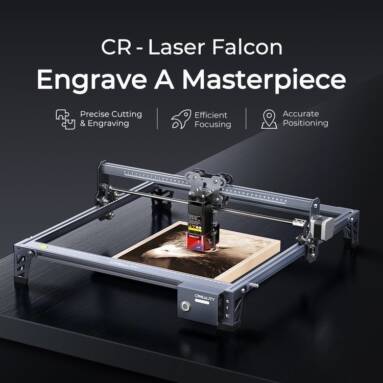 €229 with coupon for Creality CR-Laser Falcon 10W Laser Engraver from EU warehouse TOMTOP
