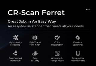 €249 with coupon for Creality CR-Scan Ferret 3D Scanner from GEEKBUYING