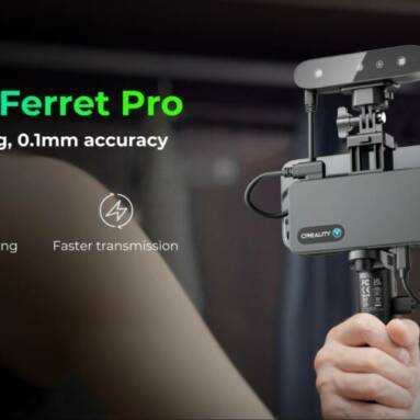 €349 with coupon for Creality CR-Scan Ferret Pro 3D Scanner from GEEKBUYING