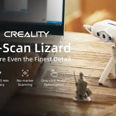 €408 with coupon for Creality 3D CR-SCAN LIZARD Premium 3D Scanner – CR-SCAN LIZARD premium from EU warehouse TOMTOP