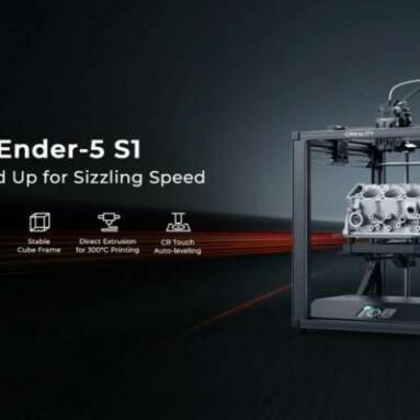 €361 with coupon for Creality Ender-5 S1 3D Printer from EU warehouse TOMTOP