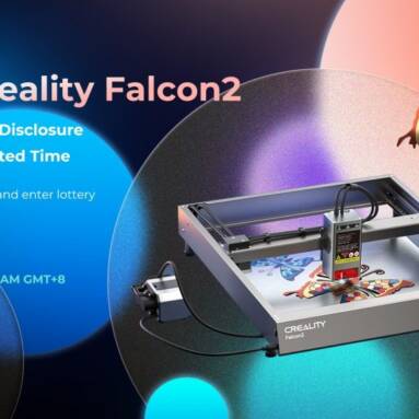 €999 with coupon for Creality Falcon2 40W Laser Engraver Cutter from EU warehouse GEEKBUYING (free gift laser bed)