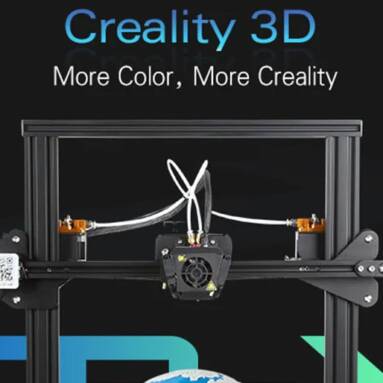 €443 with coupon for Creality3D CR – X Quickly Assemble 3D Printer 300 x 300 x 400mm – BLACK EU Plug EU warehouse from GearBest