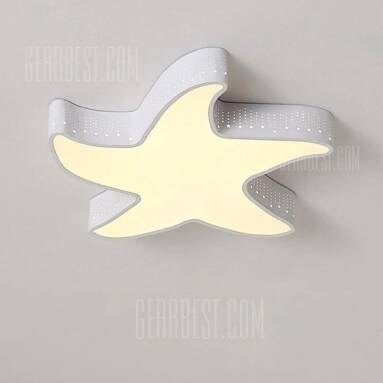 $69 with coupon for Creative Star Shape LED Ceiling Light 220V  –  WHITE from GearBest