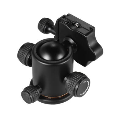 $3 discount Andoer Camera Tripod Ballhead with Quick Release Plate 1/4" Screw only $18.99 (code : CAD22) from CAMFERE