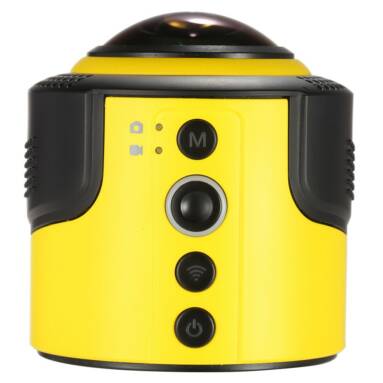 25% OFF Detu 360 Degree Panorama Action Camera with Wifi from TOMTOP Technology Co., Ltd