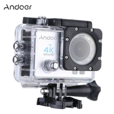 53% OFF Andoer 2″ Ultra-HD LCD Action Camera from TOMTOP Technology Co., Ltd