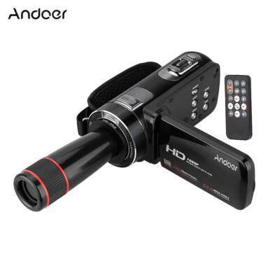 $8 OFF Andoer HDV-Z8 1080P Digital Video Camera,free shipping from US Warehouse $73.99(Code:HOLD56) from TOMTOP Technology Co., Ltd