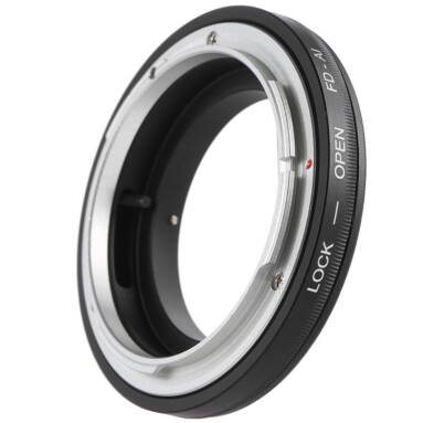 19% off for FD-AI Adapter Ring Lens Mount for Canon FD Lens to Fit for Nikon AI F Mount Lenses $8.99 from CAMFERE