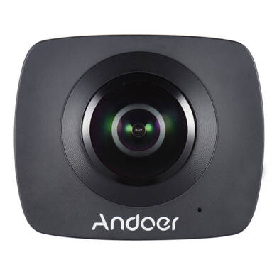51% off for Andoer Dual-lens 360 Degree Panoramic Digital Video Sports Action VR Camera $122.99 from CAMFERE