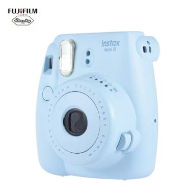 $15 OFF FujiFilm Instax Mini 8 Camera-Blue,free shipping $49.99(Code:INSTAX15) from TOMTOP Technology Co., Ltd
