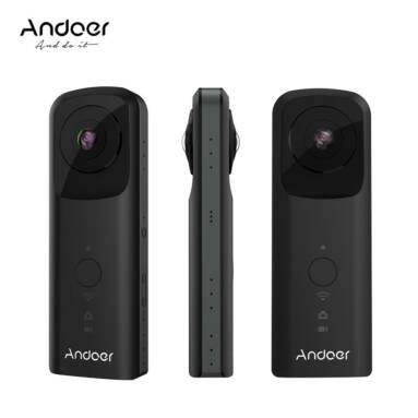 $7 OFF Andoer A360II Handheld 360¡ã VR Video Camera,free shipping $72.96(Code:AACA7) from TOMTOP Technology Co., Ltd