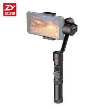 $20 Discount On Zhiyun Smooth-3 3-Axis Brushless Smartphone Handheld Gimbal Stabilizer! from Tomtop