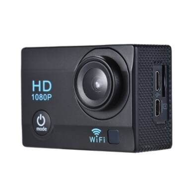4$ OFF for LCD 12MP 1080P WiFi Action Sports Camera! from Tomtop INT