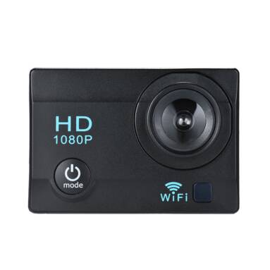$8 OFF 2" LCD 12MP 1080P WiFi Sports Camera,free shipping $15.99(Code:WASC8) from TOMTOP Technology Co., Ltd