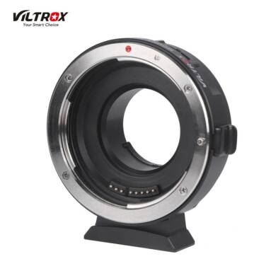 $34 OFF Viltrox EF-M1 Lens Adapter Ring Mount,free shipping $102(Code:VFEM1) from TOMTOP Technology Co., Ltd
