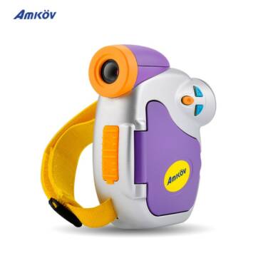 $5 OFF Amkov DV-C7 1080P Kid Video Camera,free shipping $22.08(Code:ADVC7) from TOMTOP Technology Co., Ltd