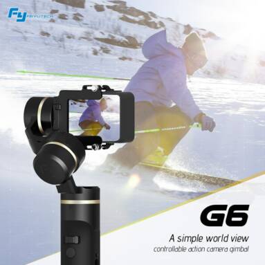 $30 OFF FeiyuTech G6 3-Axis Gimbal,free shipping $199(code:FTG6) from TOMTOP Technology Co., Ltd