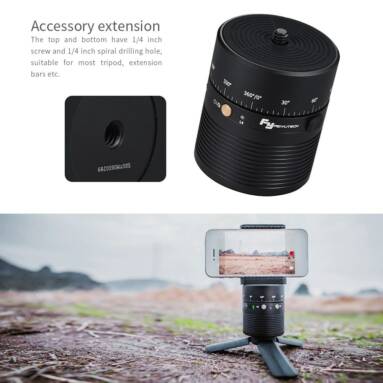 $7 OFF FeiyuTech Time Lapse Tripod Head,free shipping $52(Code:MP7OFF) from TOMTOP Technology Co., Ltd