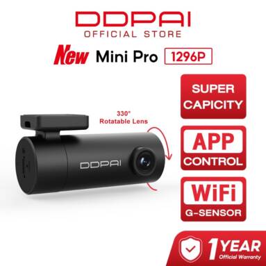 €35 with coupon for DDPAI WiFi Car DVR Mini Pro from ALIEXPRESS