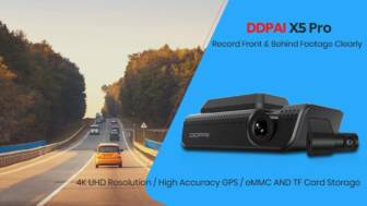 €176 with coupon for DDPAI X5 Pro Dual Channel Dashcam, Global Version from GSHOPPER