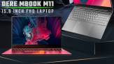 €289 with coupon for DERE MBook M11 Laptop 15.6 Inch Intel Celeron N5095 12GB RAM 256 SSD FHD Screen Backlit Keyboard Fingerprint Full Metal Cases Notebook from EU CZ warehouse BANGGOOD