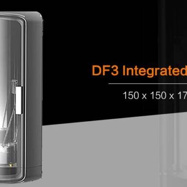 $389 with coupon for DF3 Integrated 3D Printer – BLACK EU PLUG from GearBest